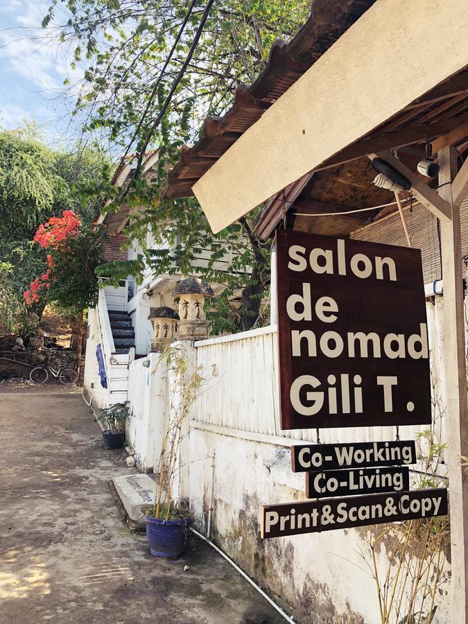 Salon De Nomad Gili T. Bed & Breakfast Gili Trawangan Exterior photo